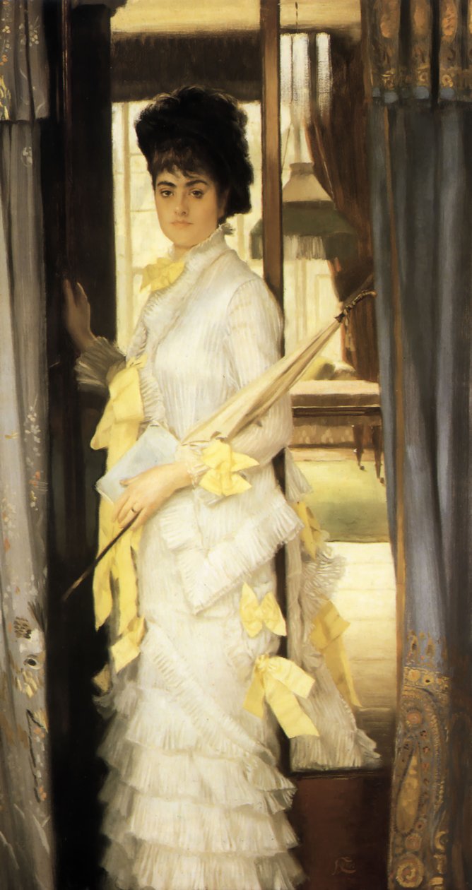 Portræt af Miss Lloyd af James Tissot