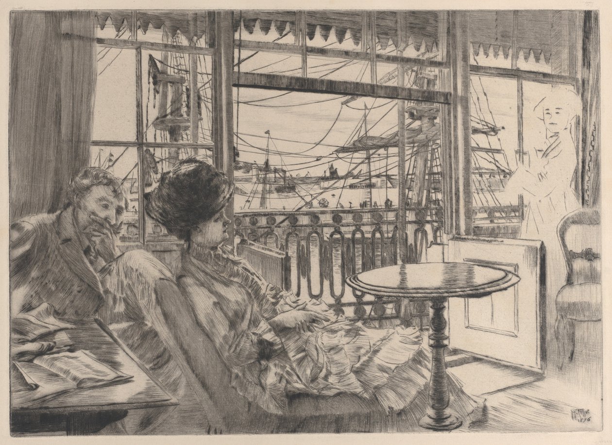 Ramsgate, 1876. af James Tissot