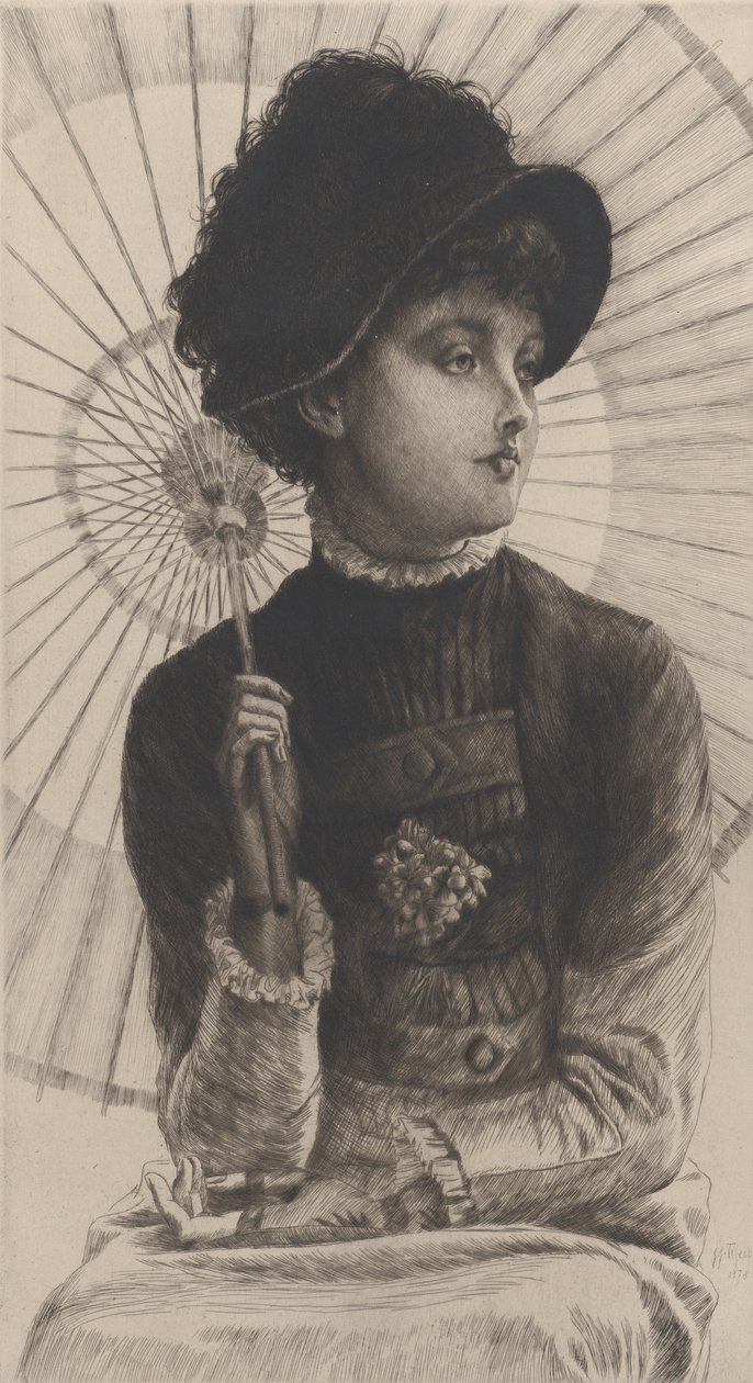 Sommer, 1878. af James Tissot