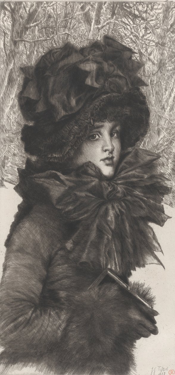 Søndag morgen, 1883. af James Tissot