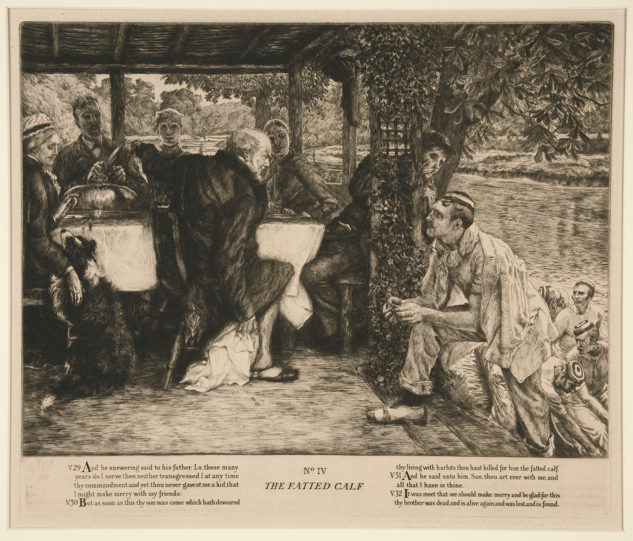Den fede kalv af James Tissot