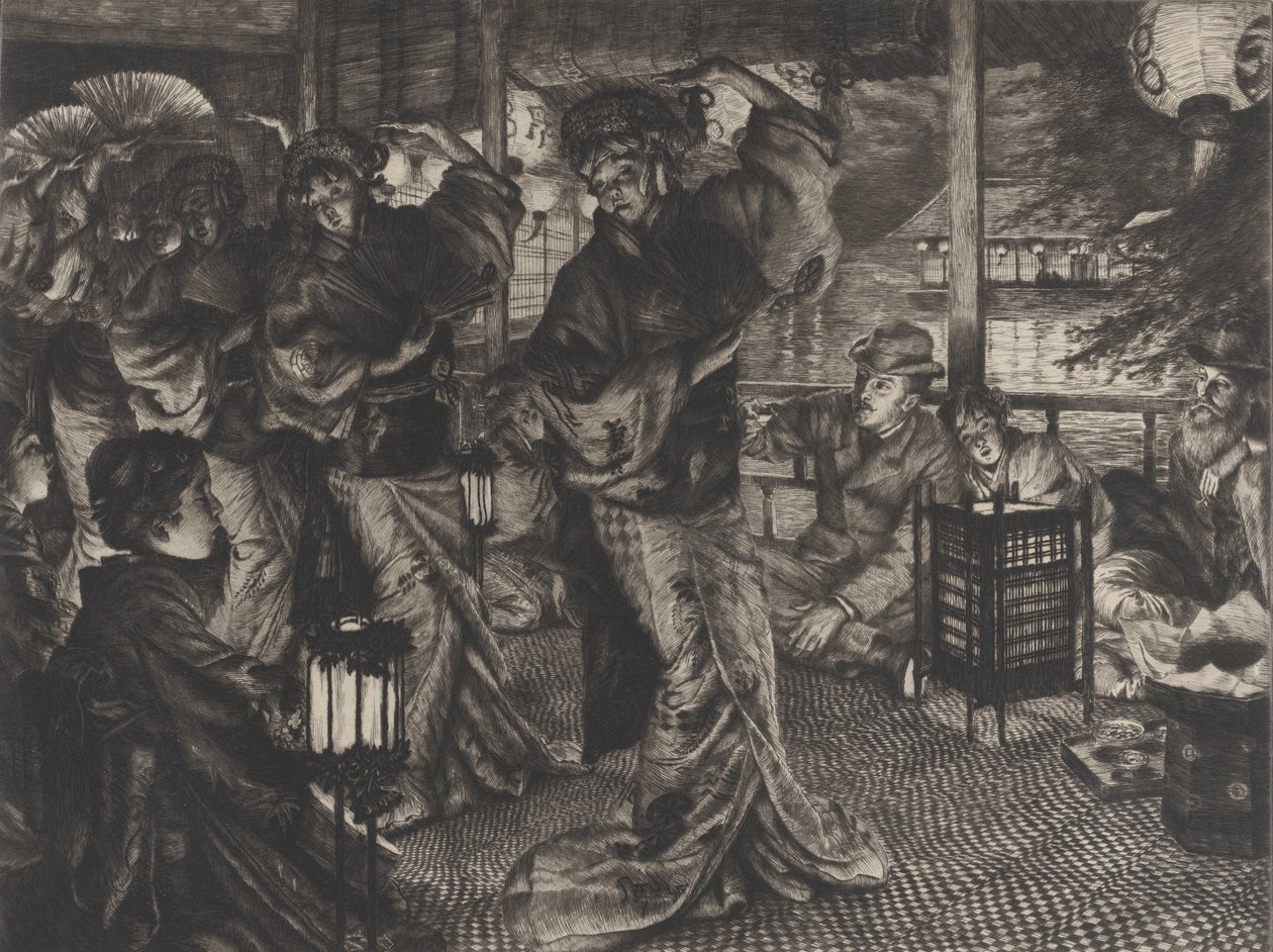 Lignelsen om den fortabte søn, nr. II: In Foreign Climes, 1882. af James Tissot