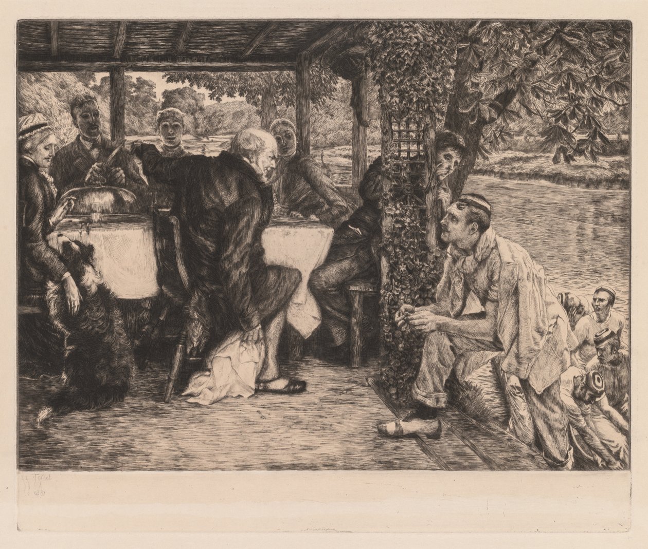 Den fortabte søn: Den fede kalv af James Tissot