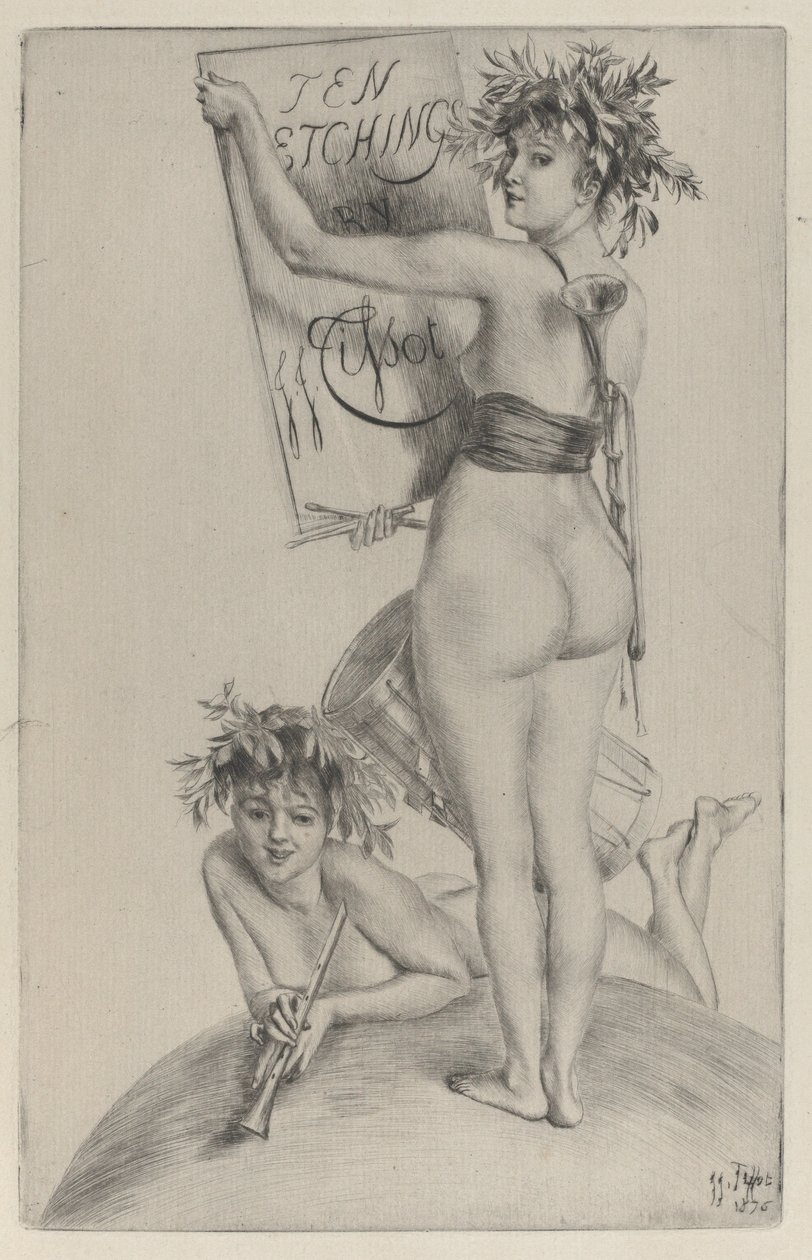 Tredje frontispice, 1876. af James Tissot