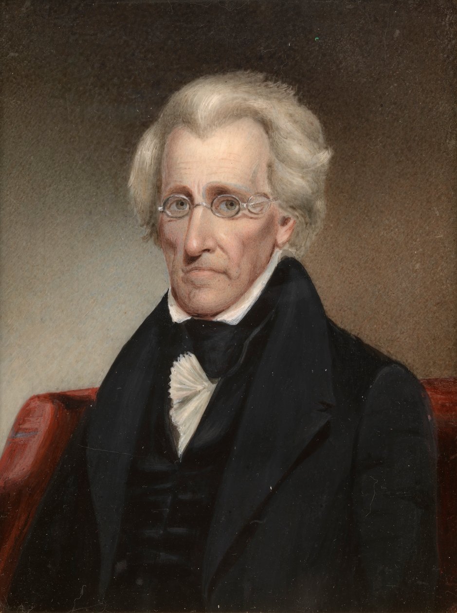 Andrew Jackson, 1840. af James Tooley