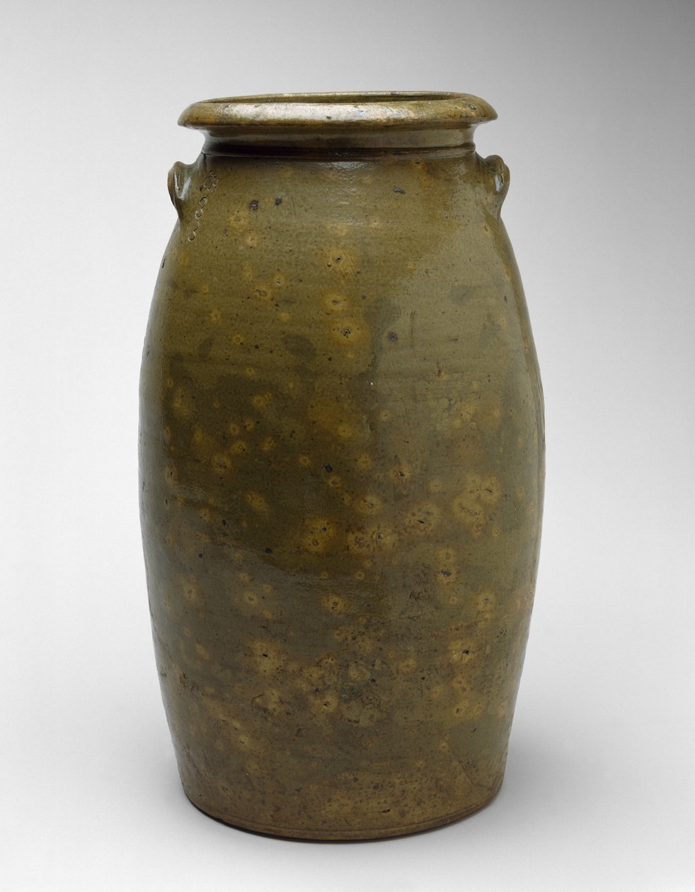 Churn, ca. 1873-1900 (alkalisk glaseret stentøj) af James W. Haden