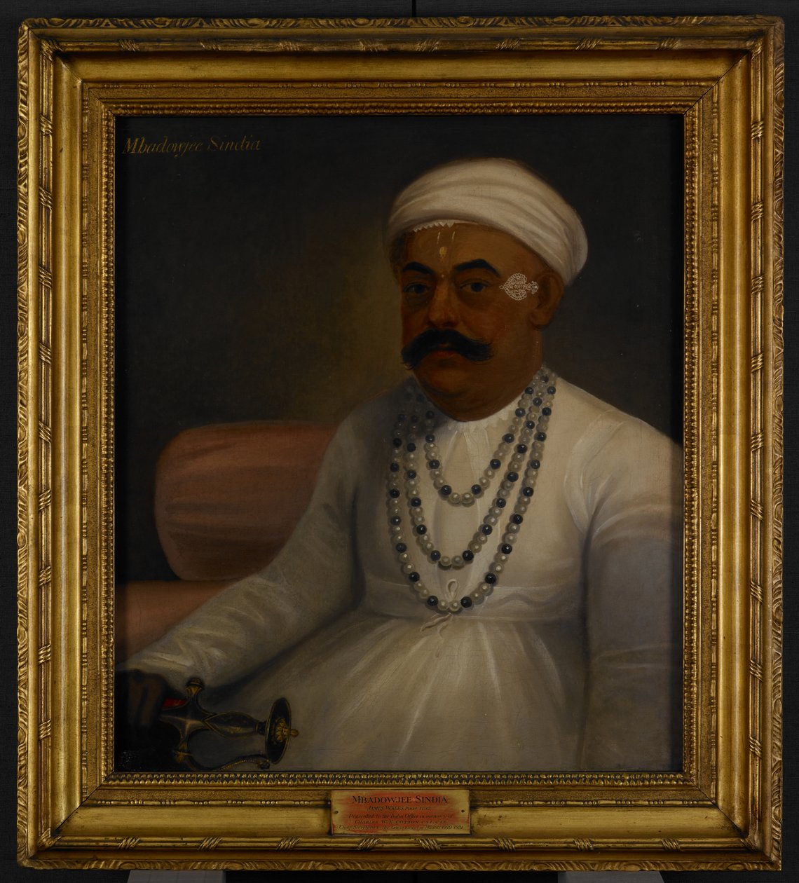 Mahaji Scindia af James Wales