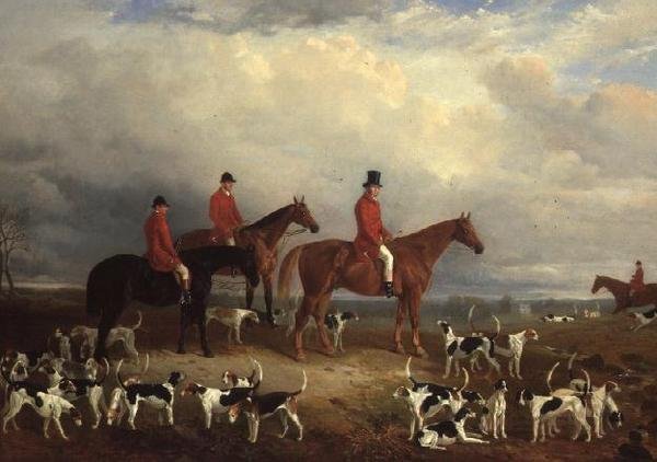 Samuel A. Reynell, Master of the Meath Hunt, med Archerstown i det fjerne af James Walsham Baldock