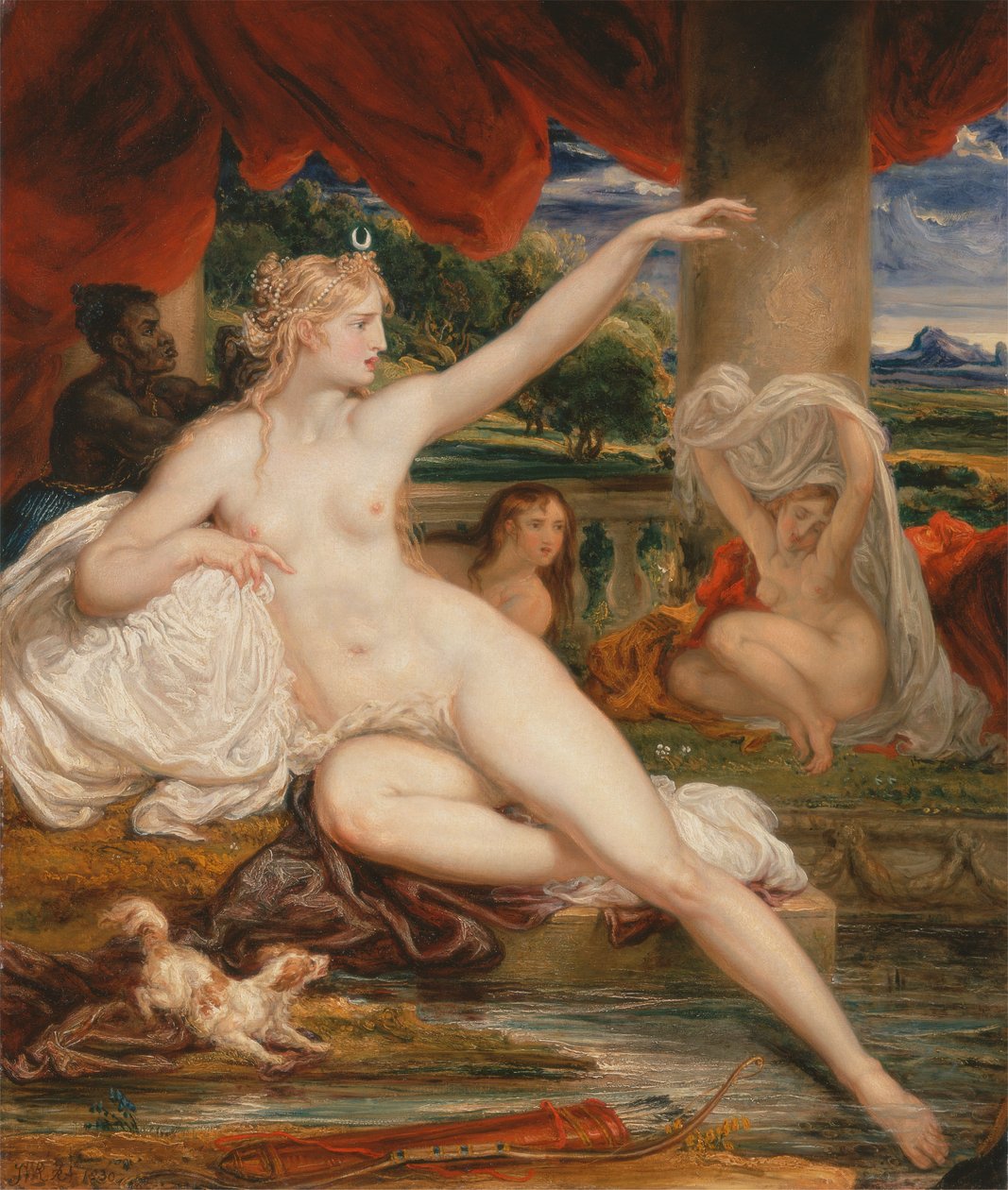 Diana ved badet af James Ward