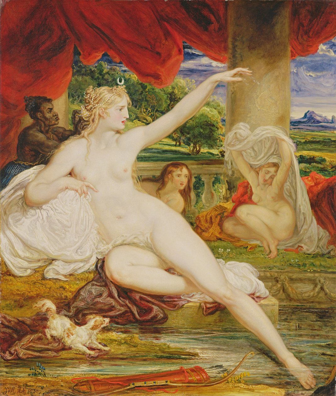 Diana ved badet af James Ward