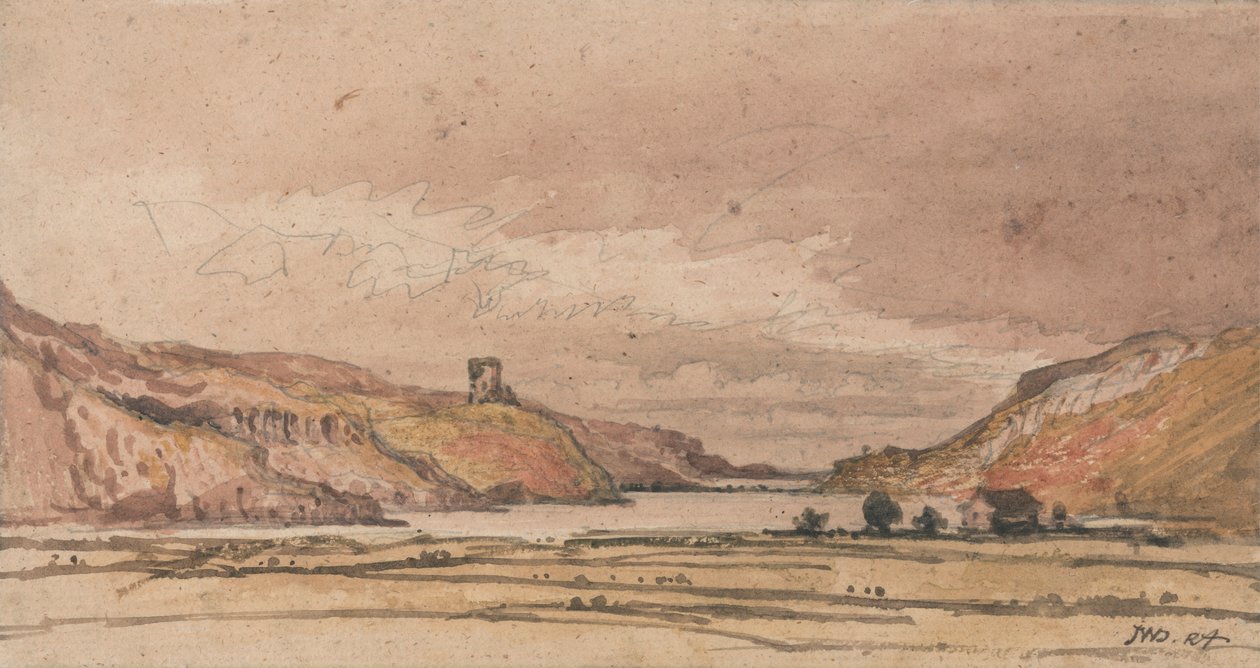 Dolbadarn Slot af James Ward