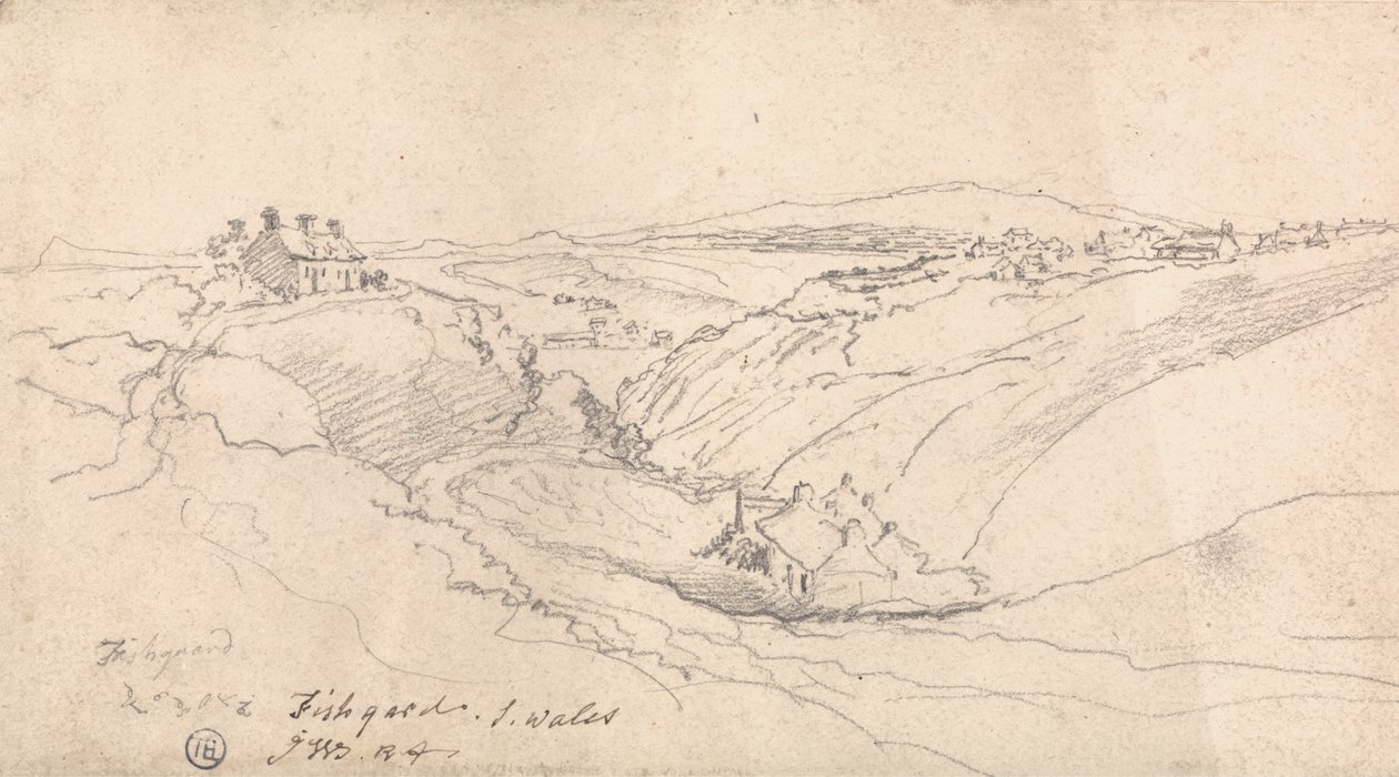 Fishguard, Pembrokeshire, South Wales af James Ward