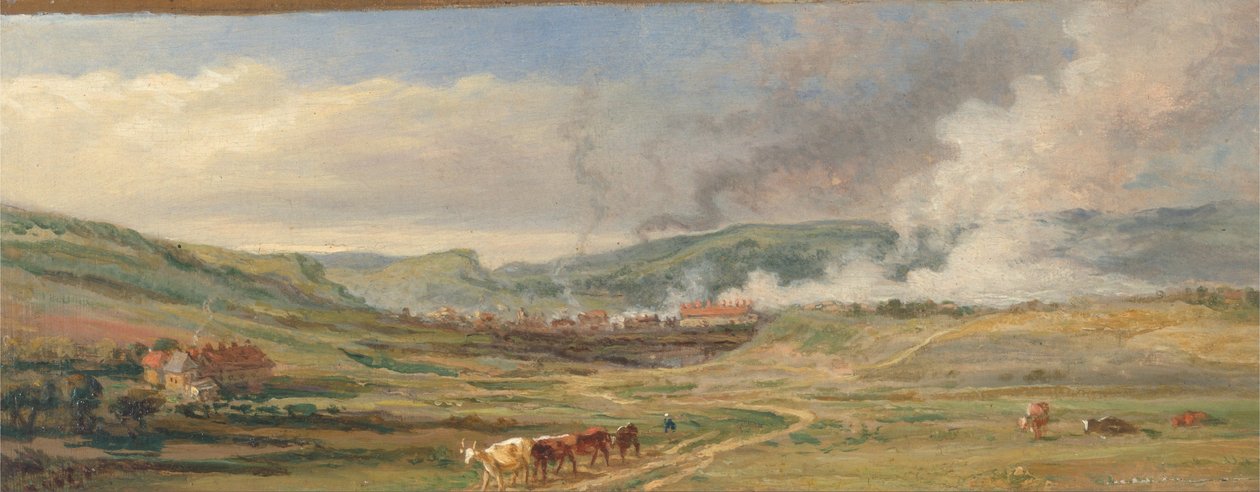 Landskab nær Swansea, Sydwales af James Ward