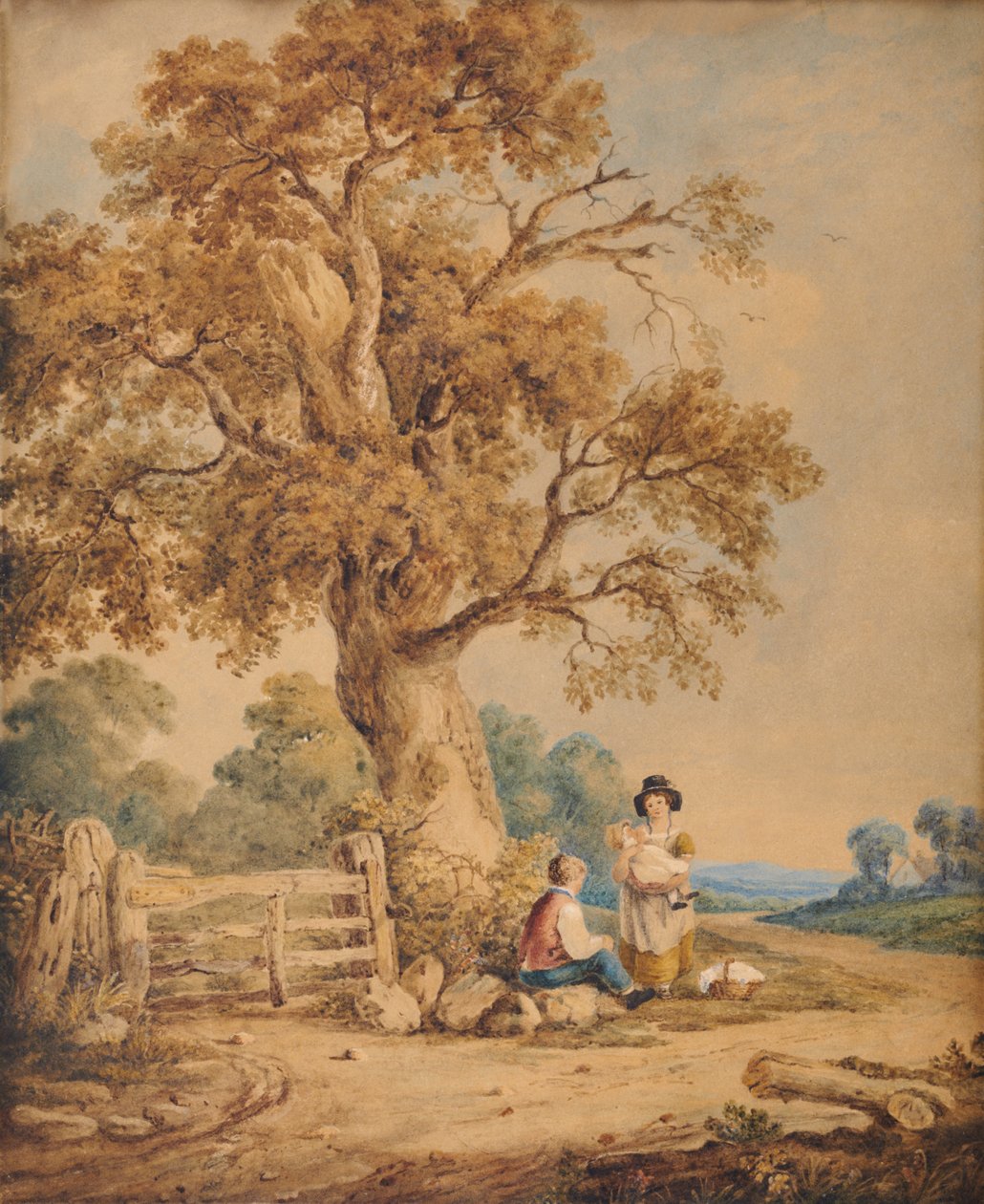 Landlig scene af James Ward