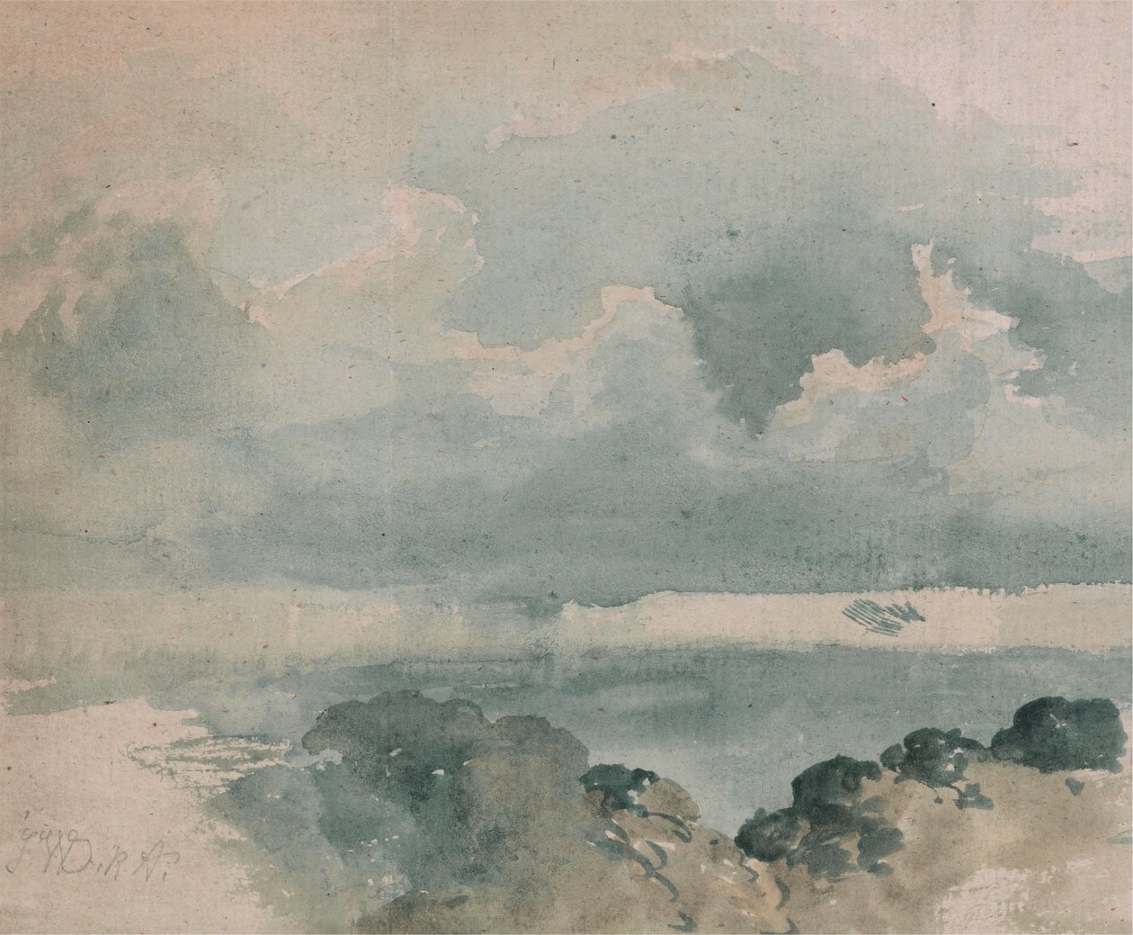 Himmelstudie af James Ward