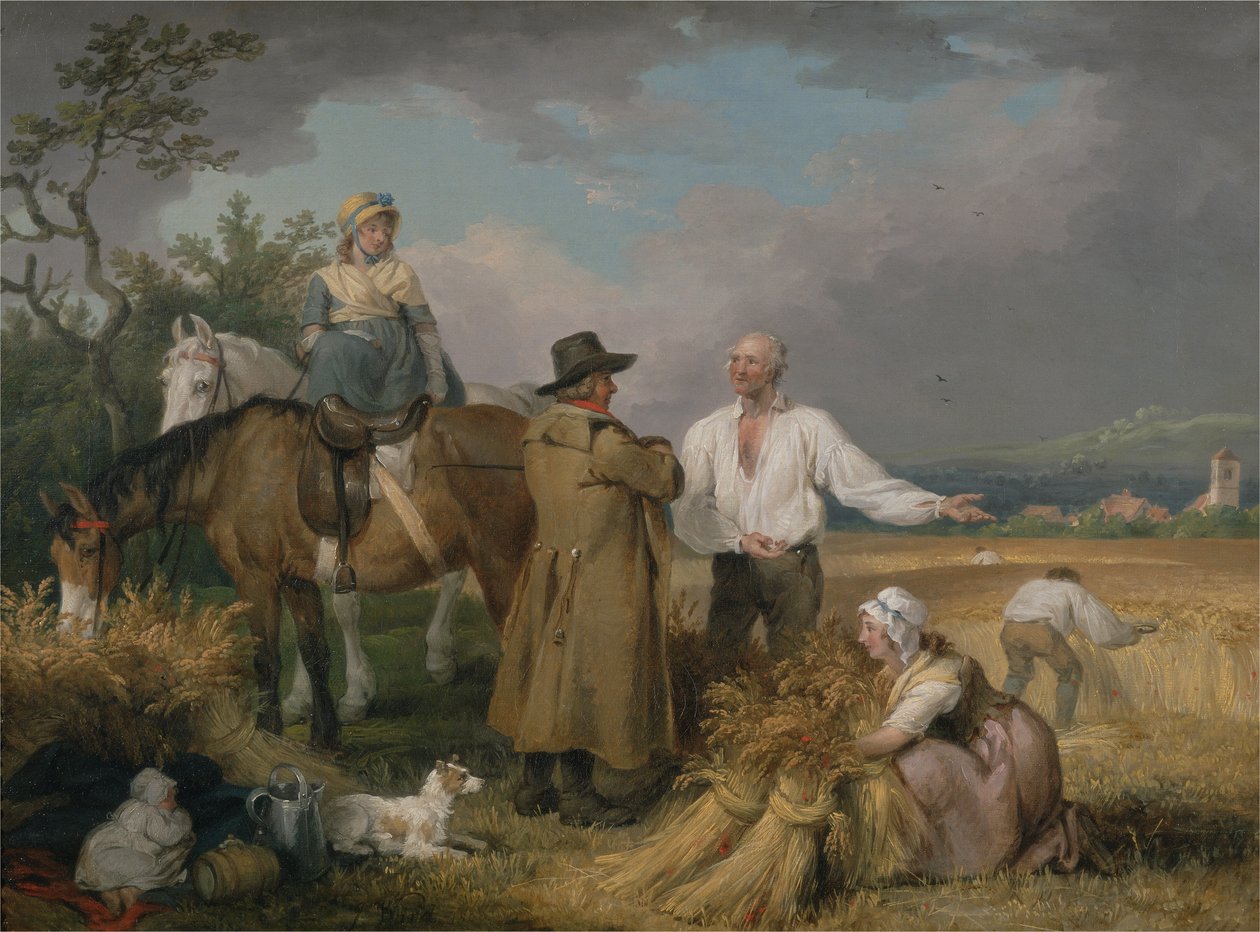 The Reapers (olie på lærred) af James Ward