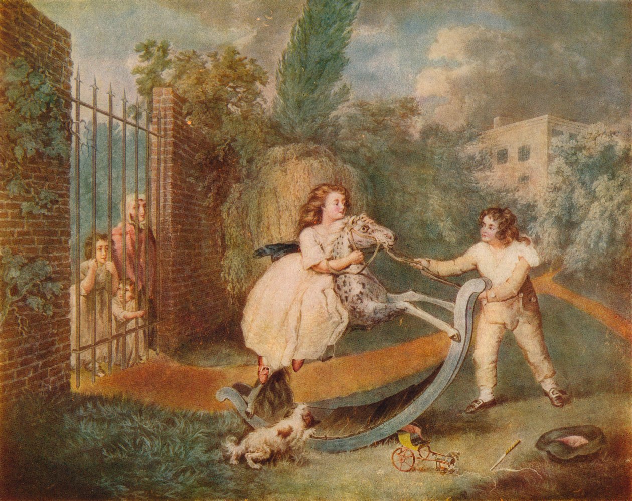 Det gyngende hus, c1793 af James Ward