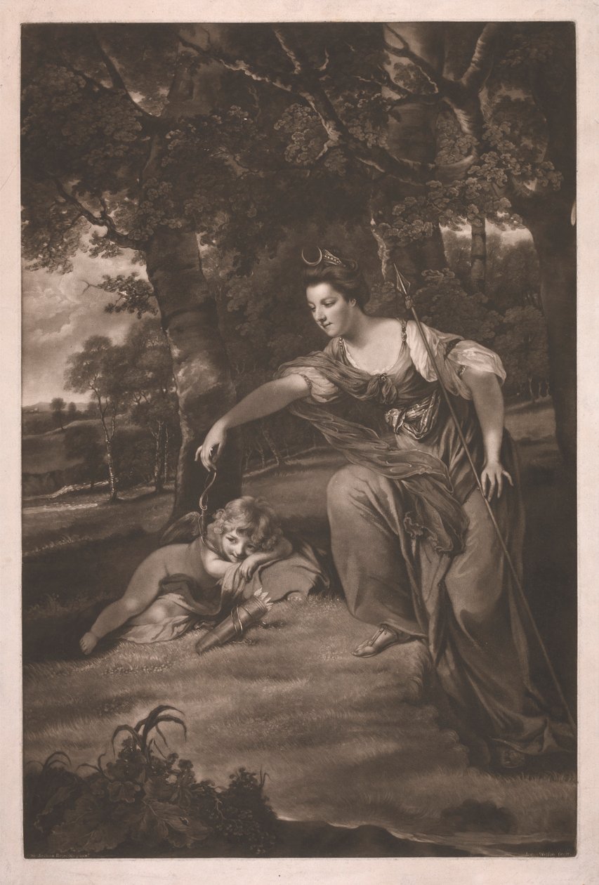 Hertuginde af Manchester med sin søn George, Viscount Mandeville, som 