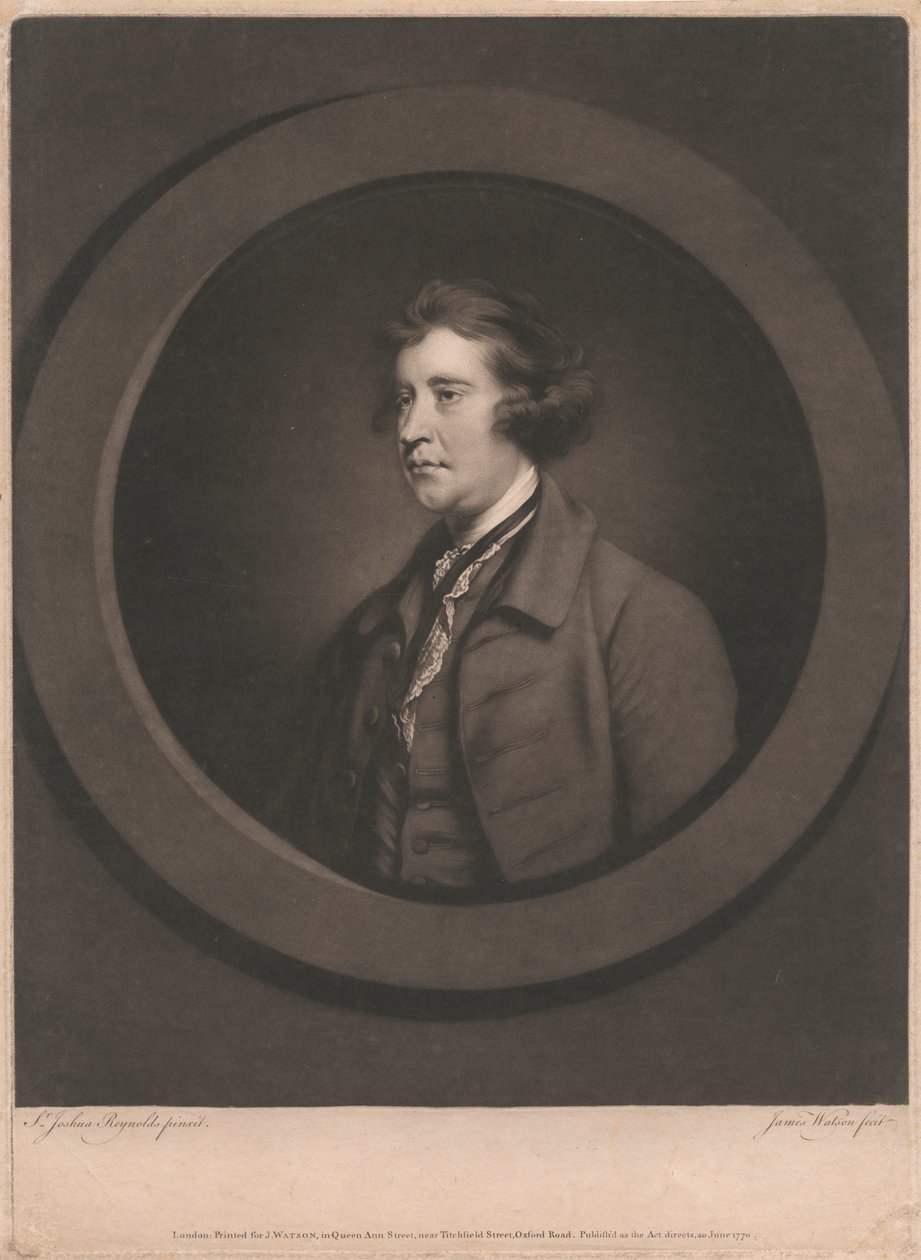 Edmund Burke af James Watson