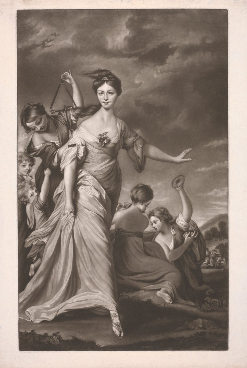 Mary Hale (født Chaloner) som Euphrosyne i 