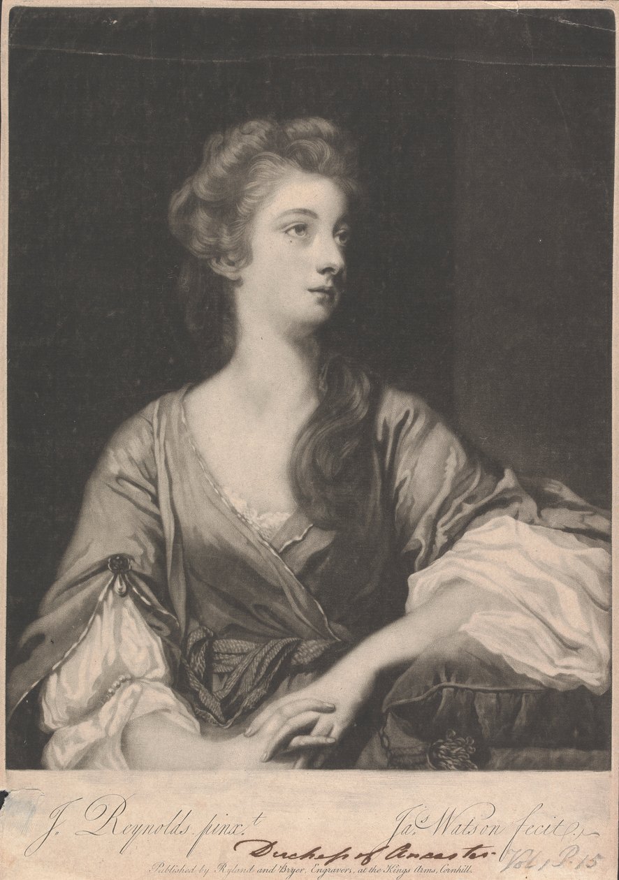 Miss Elizabeth Greenway af James Watson