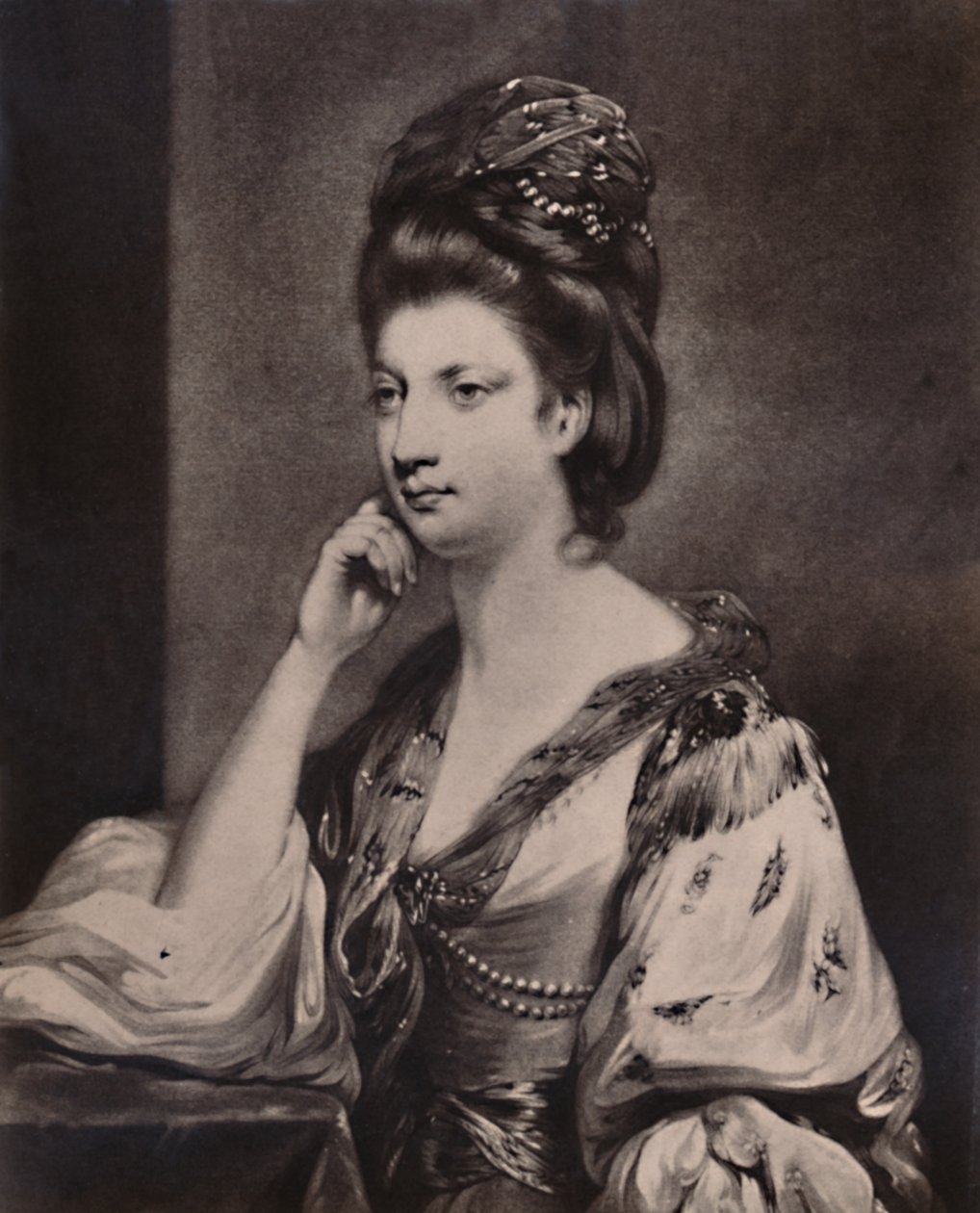 Frøken Julia Bosvile, derefter Viscountesse Dudley, 1775 1894 af James Dawson Watson