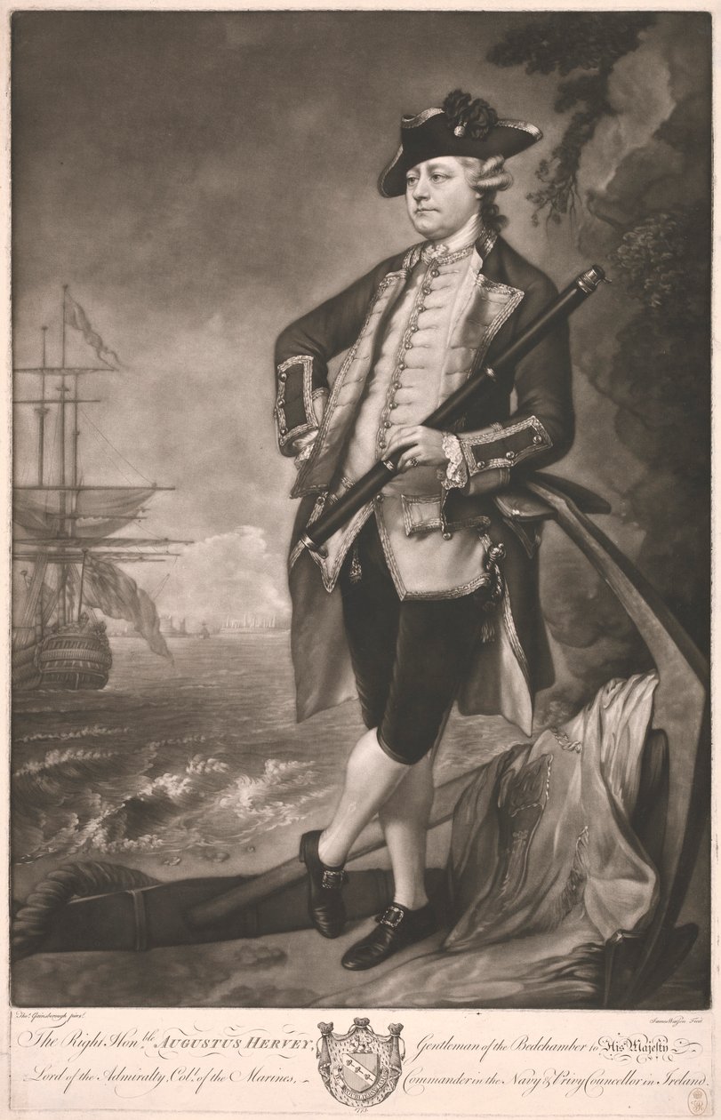 Højre Hon. Augustus Hervey af James Watson