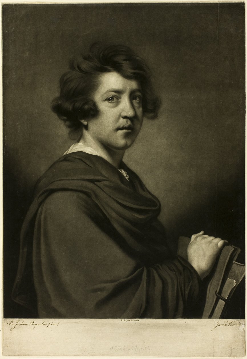 Sir Joshua Reynolds af James Watson