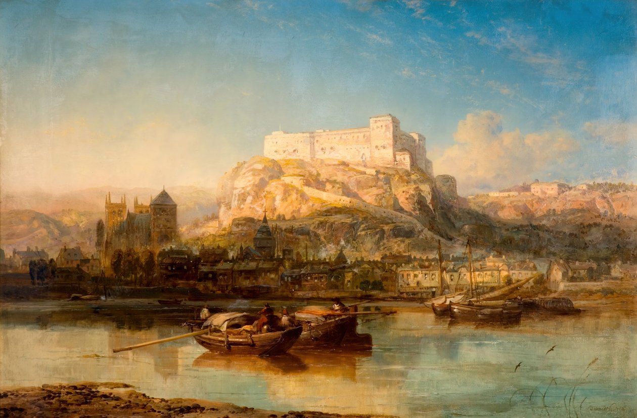 Huy, Belgien, 1878. af James Webb