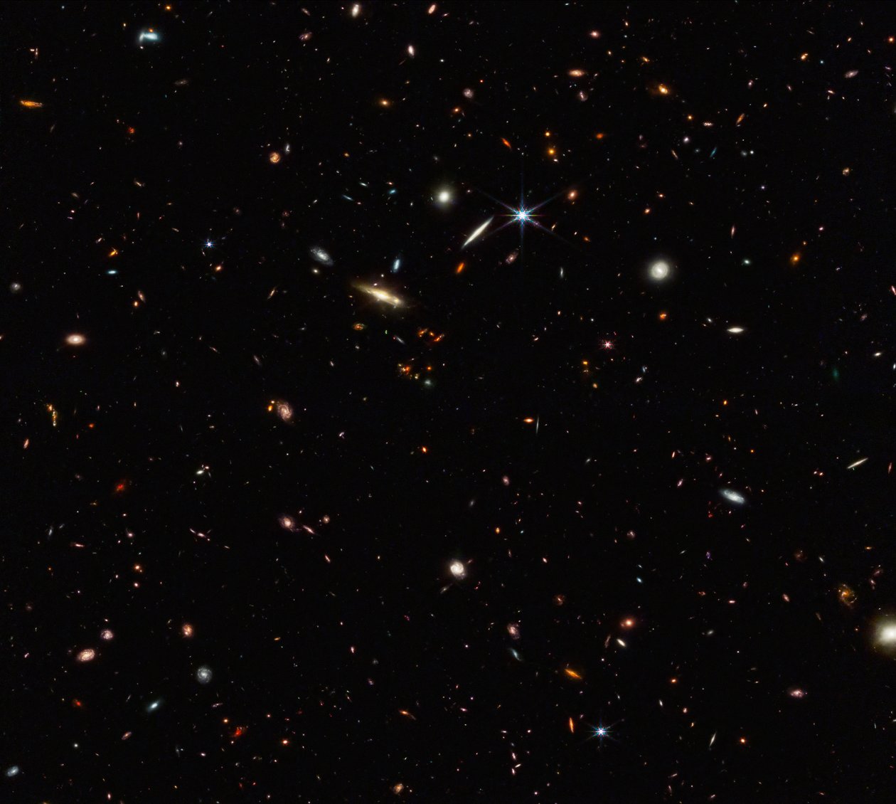 ASPIRE Cosmic Filament (NIRCam Image) af James Webb Space Telescope (NASA)