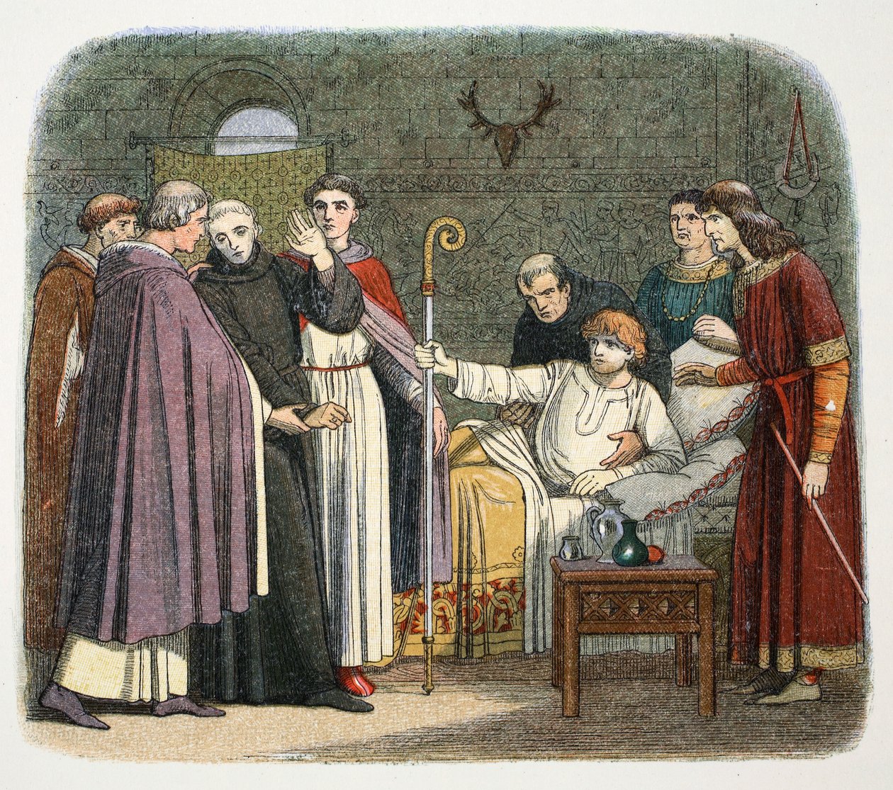 Anselm blev gjort til ærkebiskop af Canterbury af William II, 1093 1864 af James William Edmund Doyle