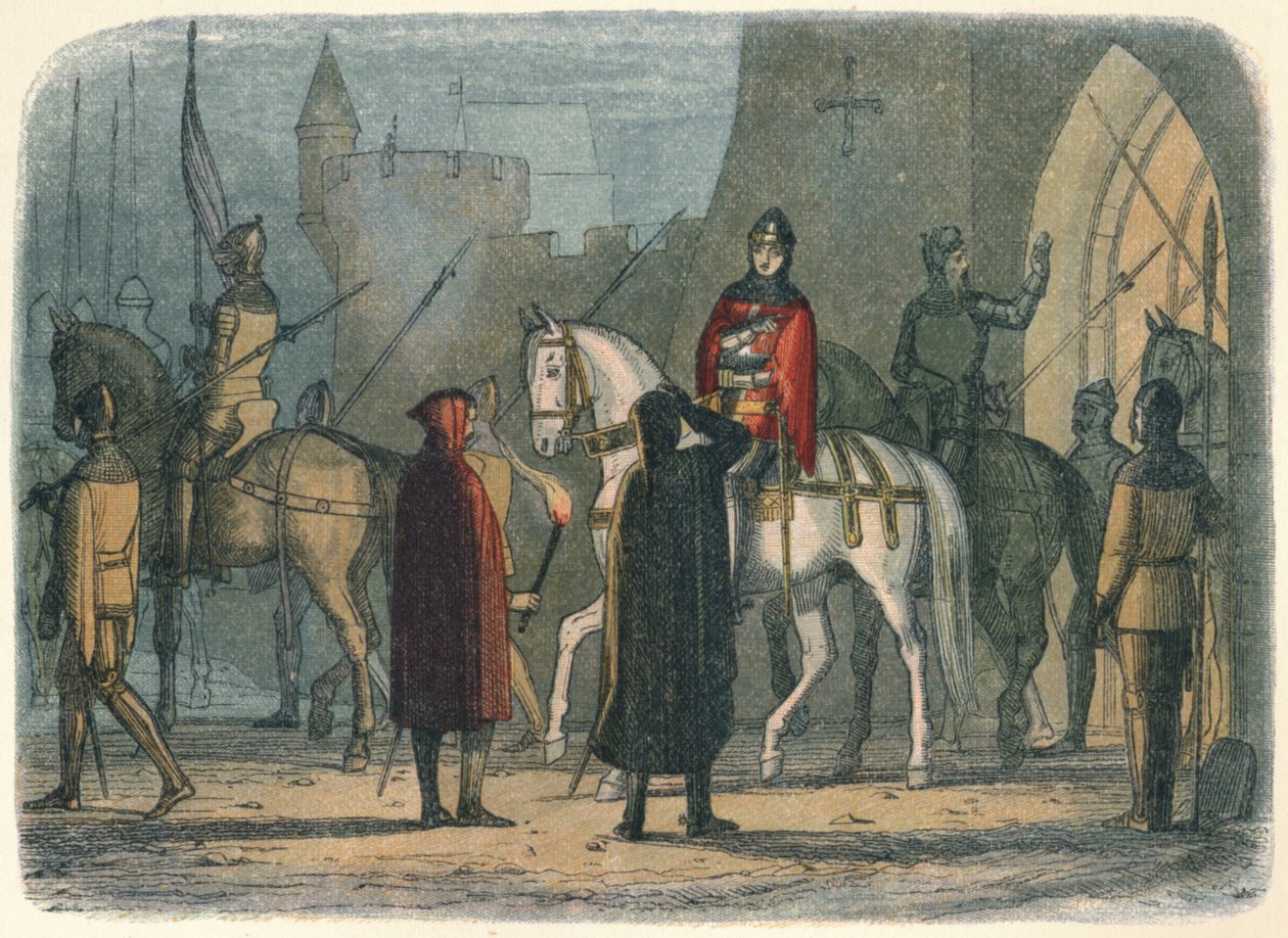 Henry marcherer ud mod Lollards, 1414 1864 af James William Edmund Doyle