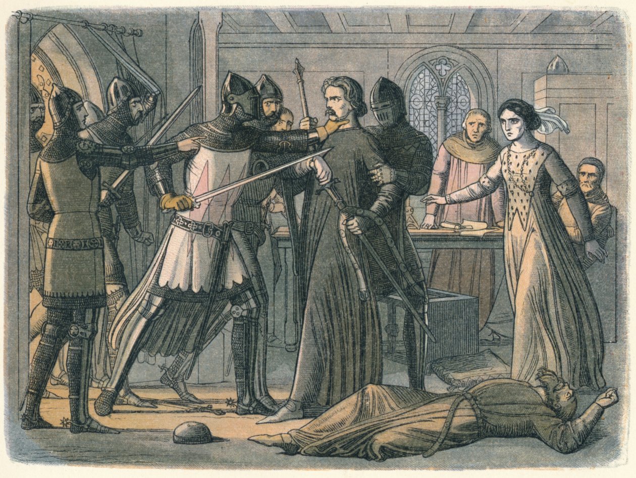 Mortimer beslaglagt af kongen, 1325 1864 af James William Edmund Doyle