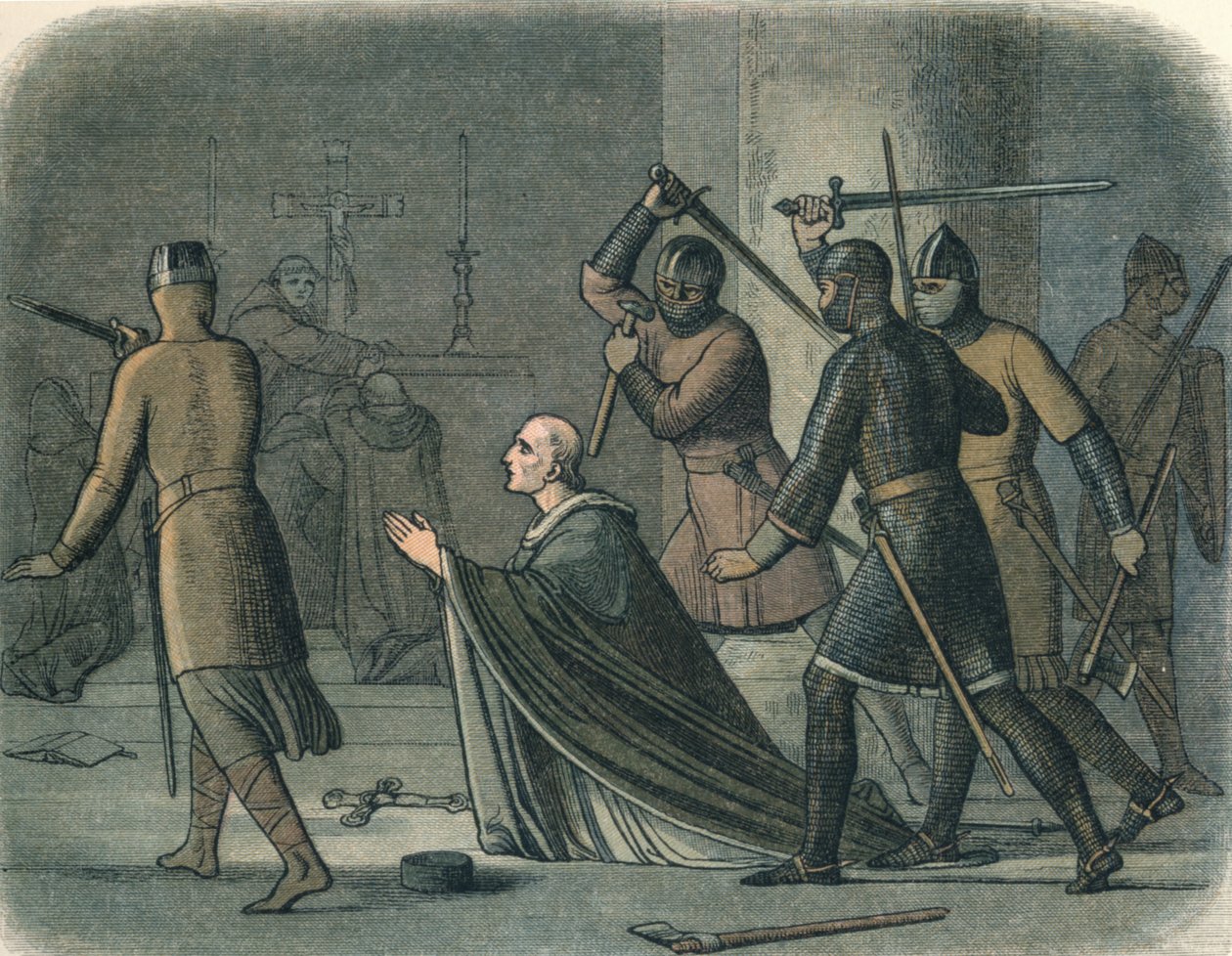 Mord på primaten, 1170 1864 af James William Edmund Doyle