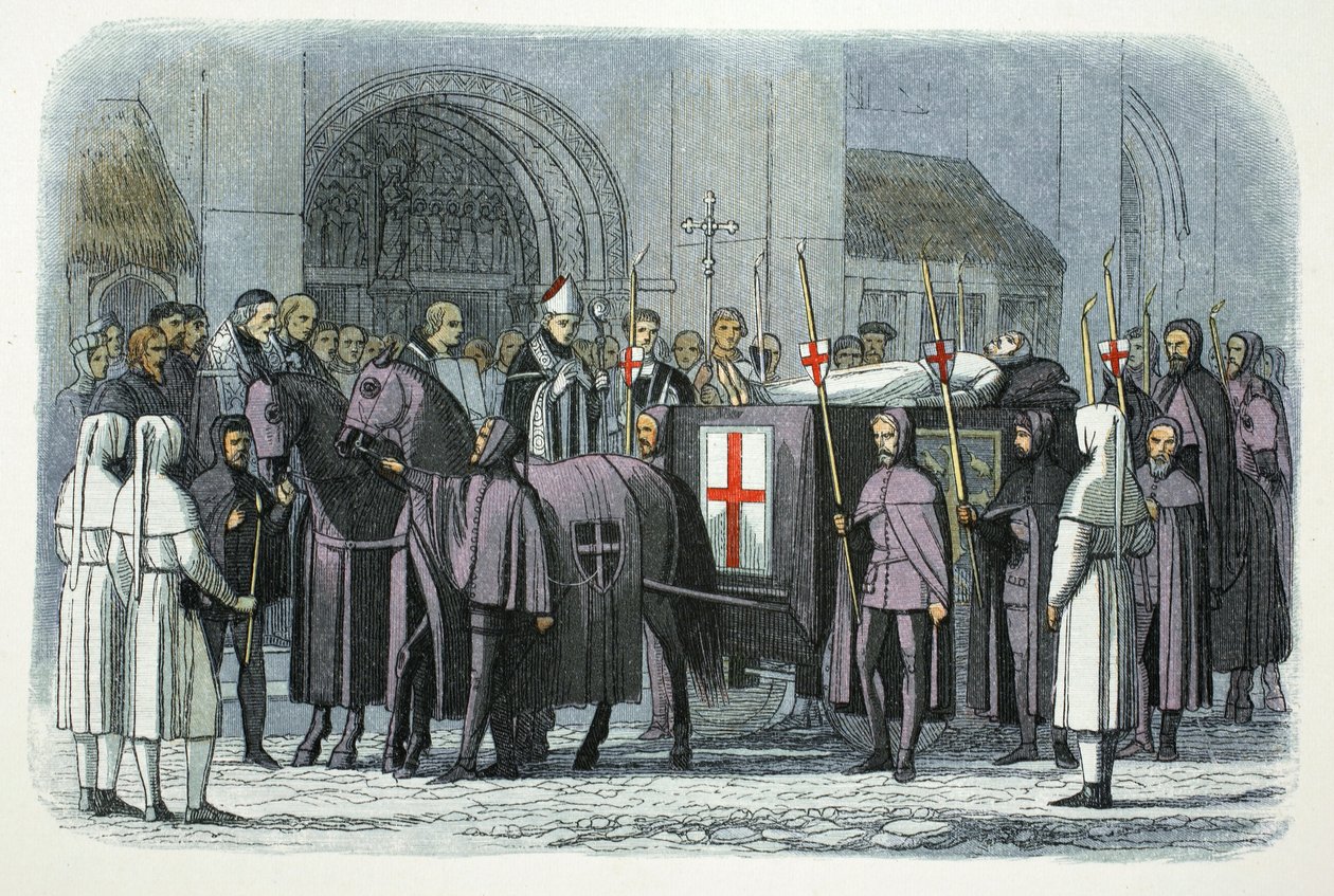 Liget af Richard II bragt til St Paul