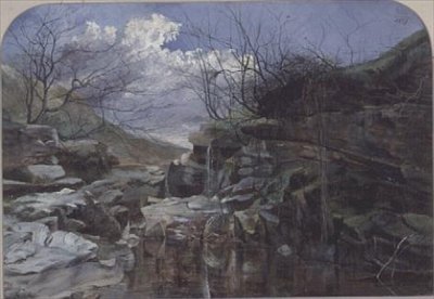 Chapeltown nær Bolton, 1831 af James William Walker