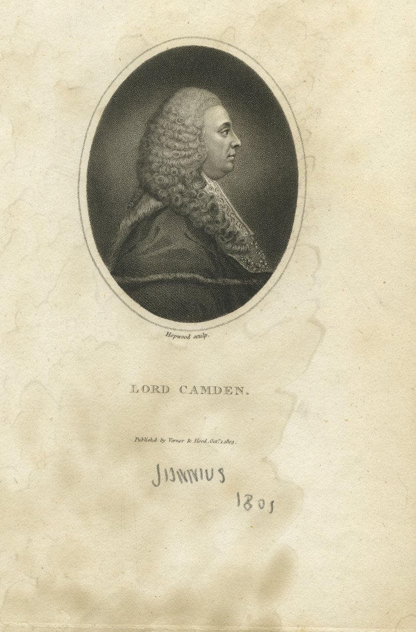 John Jeffreys Pratt, 1st Marquess Camden, 1805 af James, the Elder Hopwood
