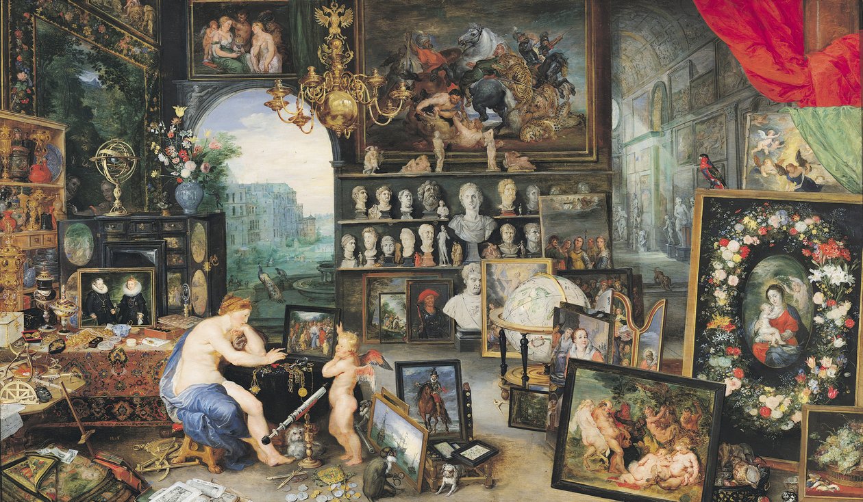 Synssansen, 1617 af Jan and Rubens, P.P. Brueghel
