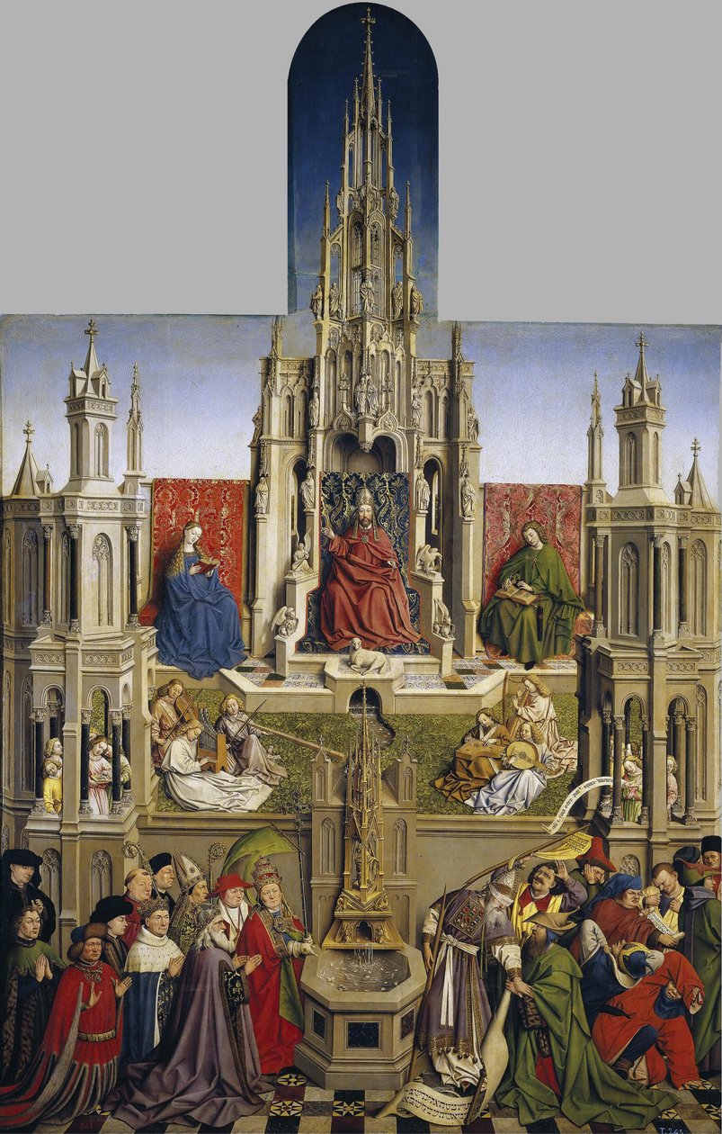 Livets springvand af Jan van Eyck