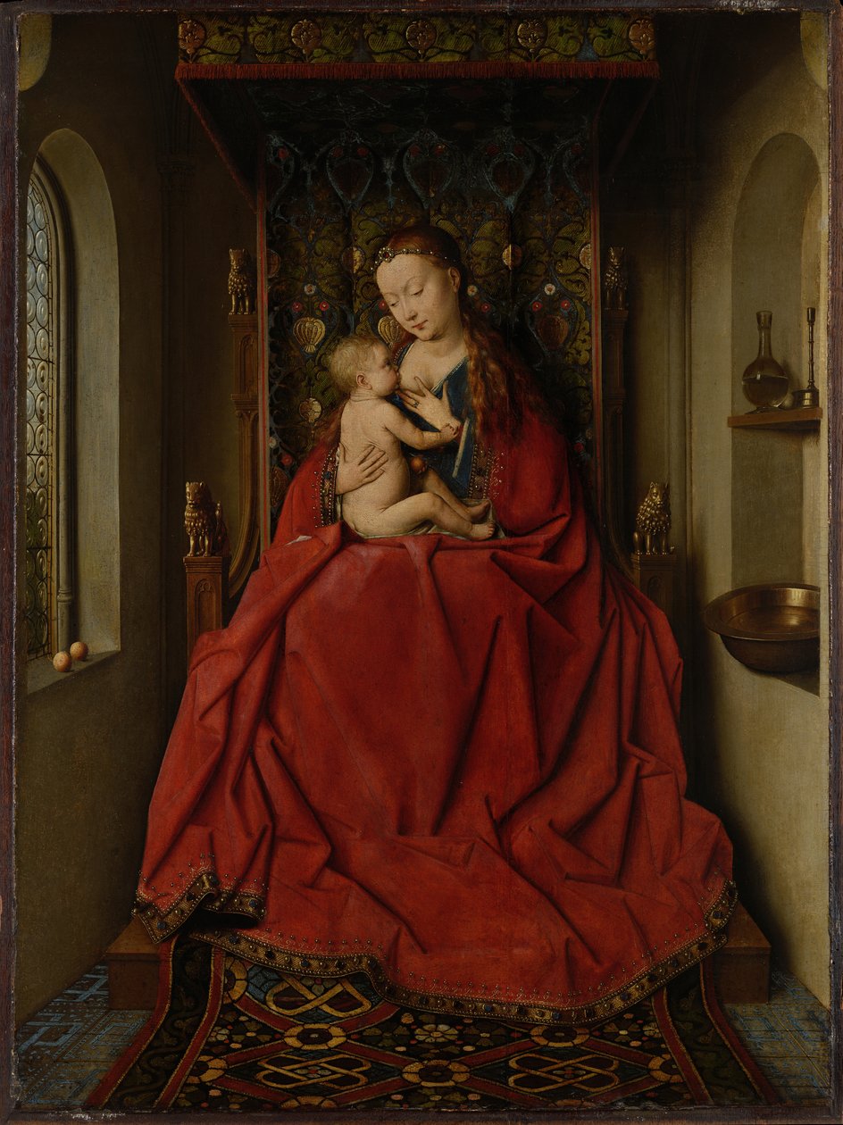 Lucca Madonna af Jan van Eyck