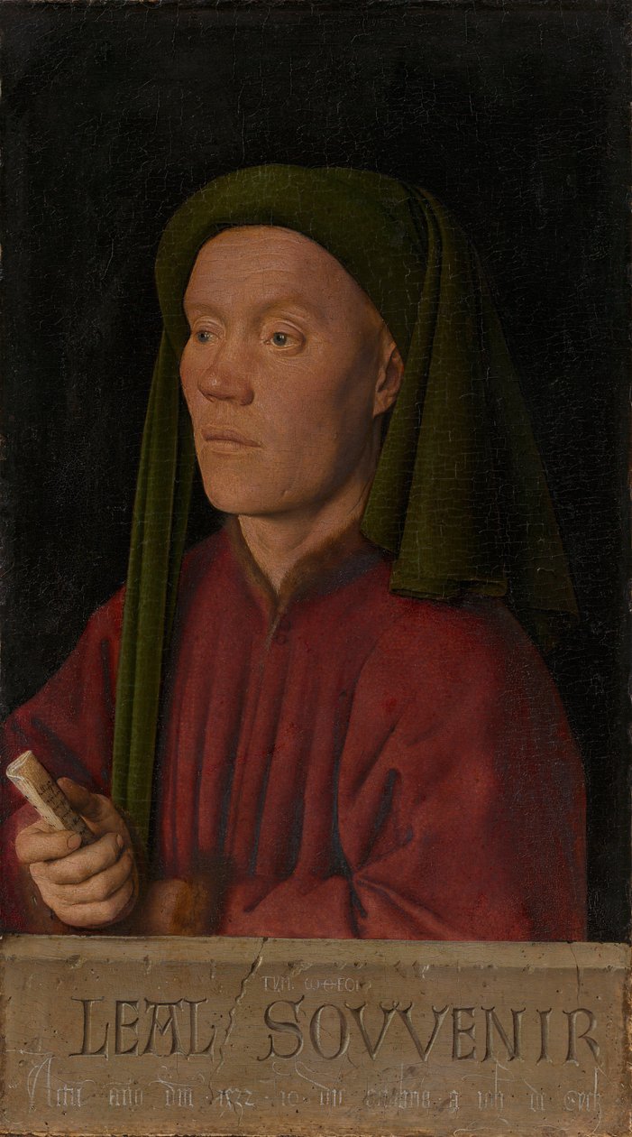 Portræt af en ung mand, 1432 (panel) af Jan van Eyck