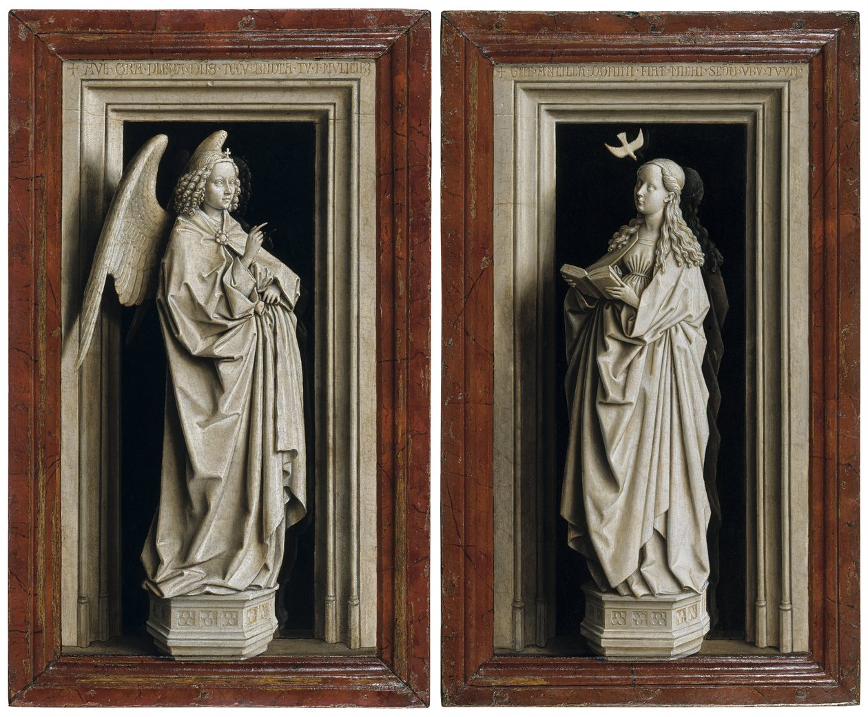 Annonce Diptykon af Jan van Eyck