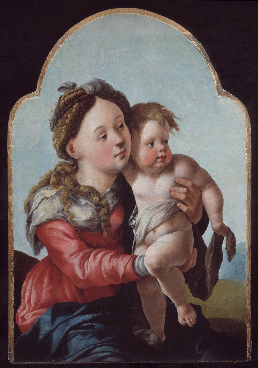 Madonna og barn af Jan van Scorel