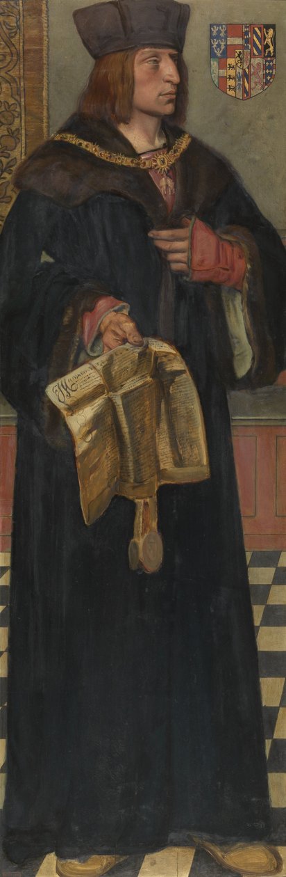 Maximilian I, tysk-romersk kejser af Jan August Hendrik Leys
