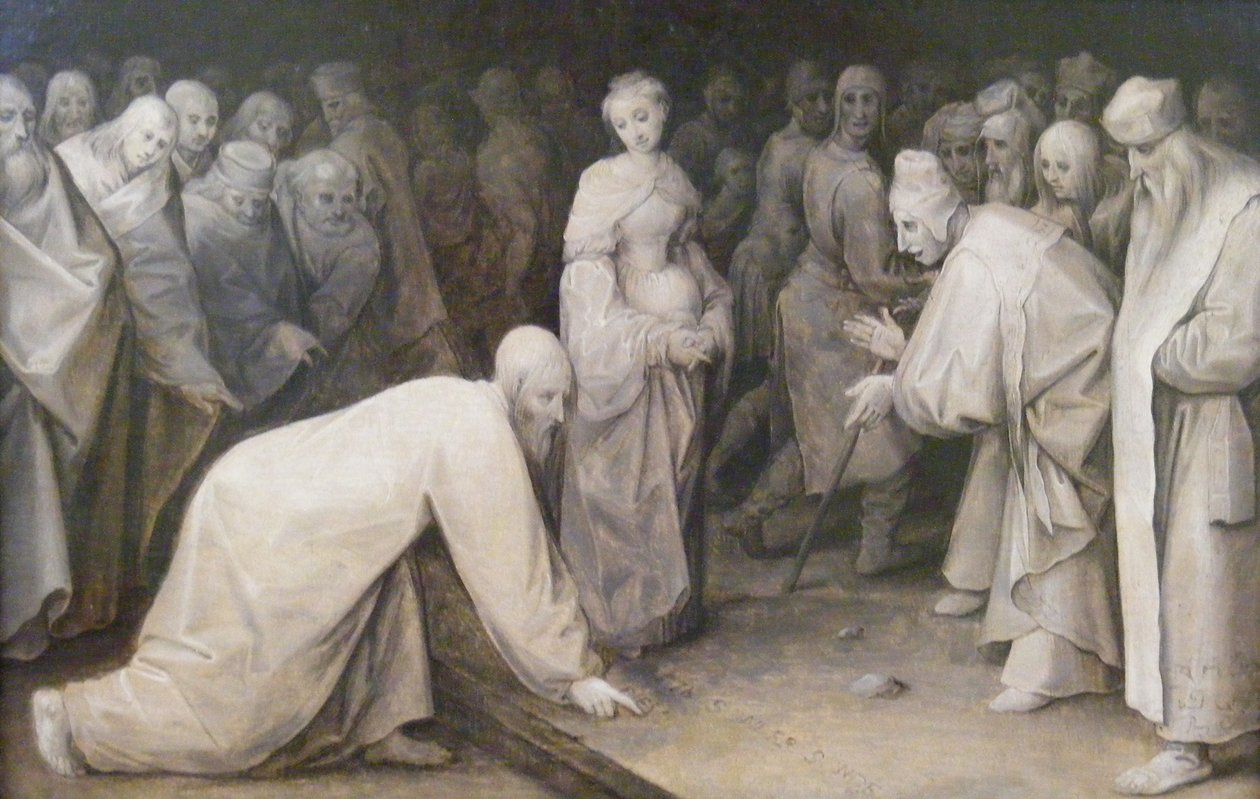 Kristus og utroskaben af Jan the Elder Brueghel