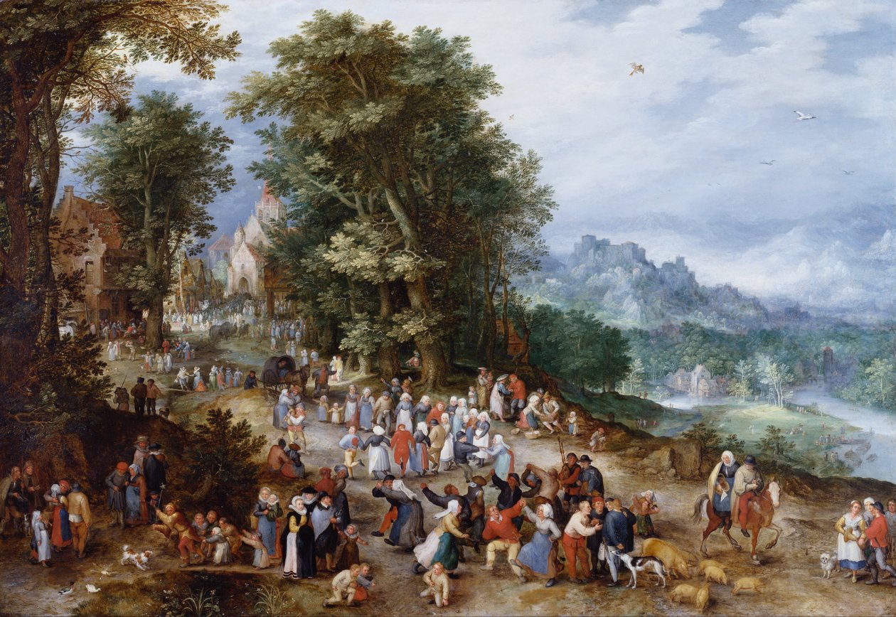 Flamsk messe af Jan the Elder Brueghel