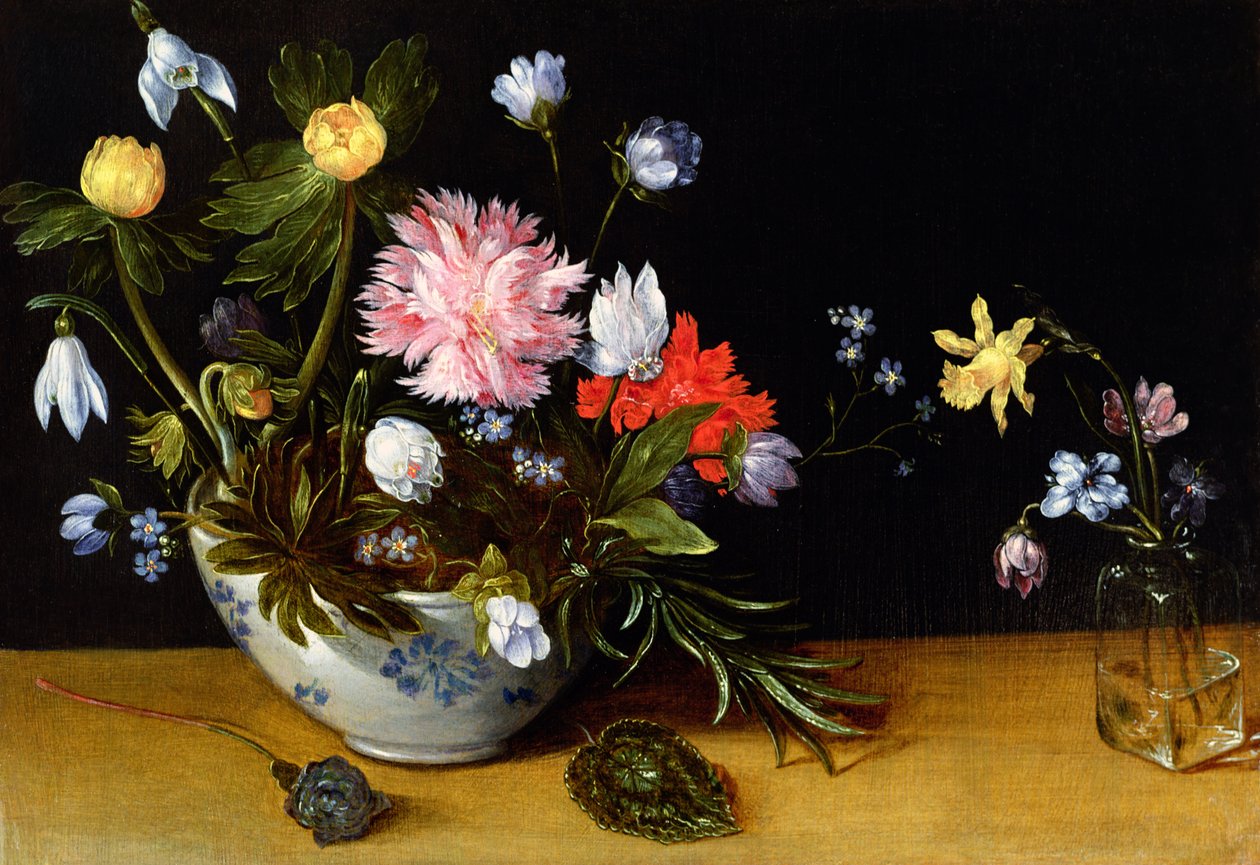Stilleben af blomster af Jan the Elder Brueghel