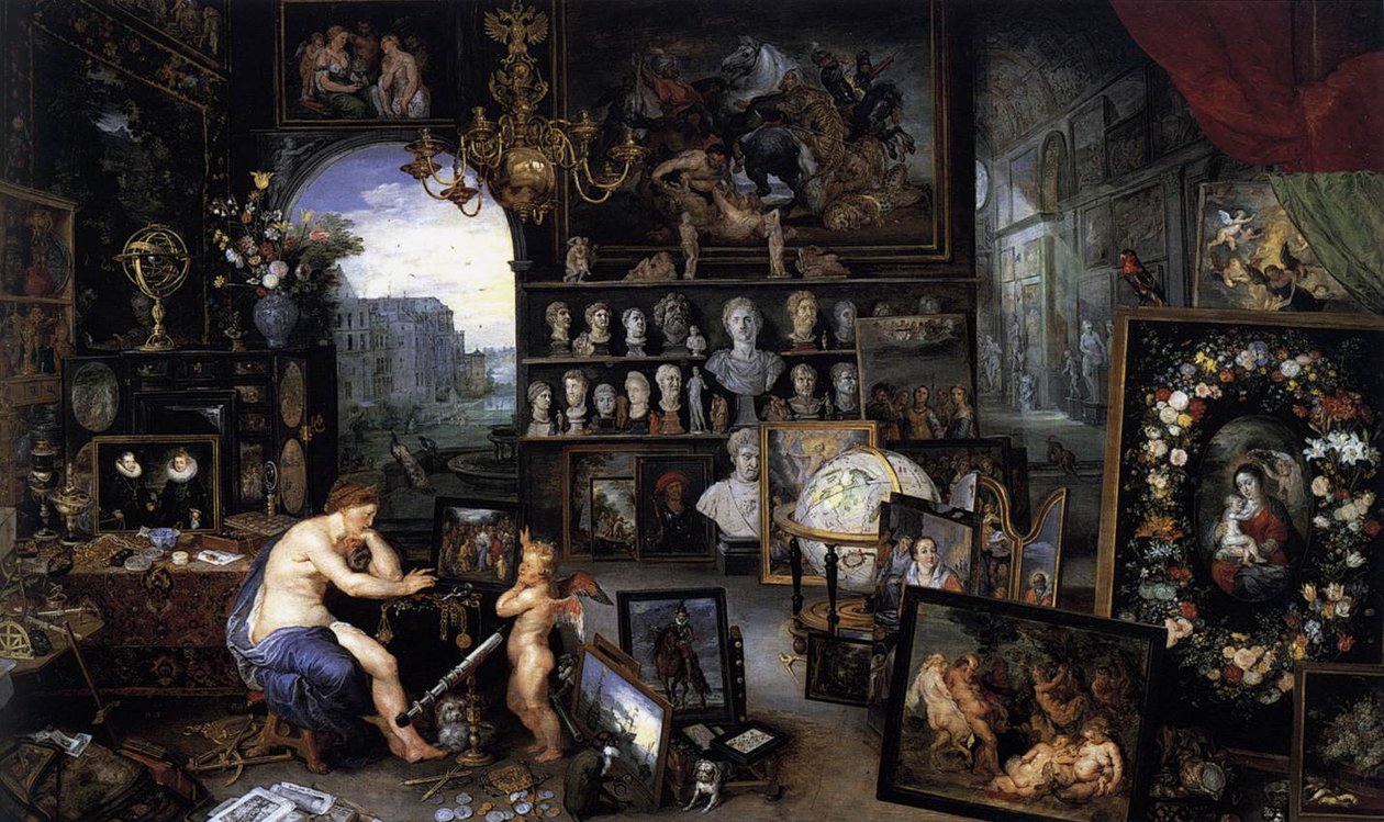 Synsfølelsen af Jan the Elder Brueghel