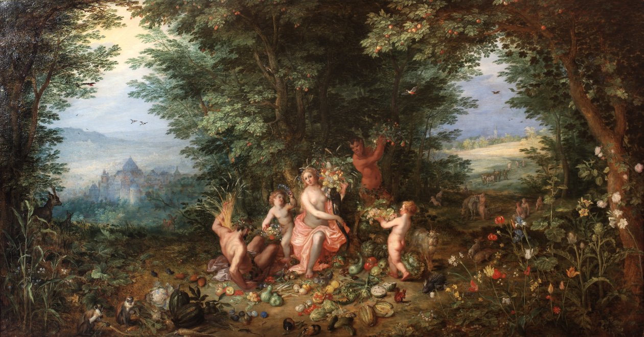 jorden af Jan the Elder Brueghel