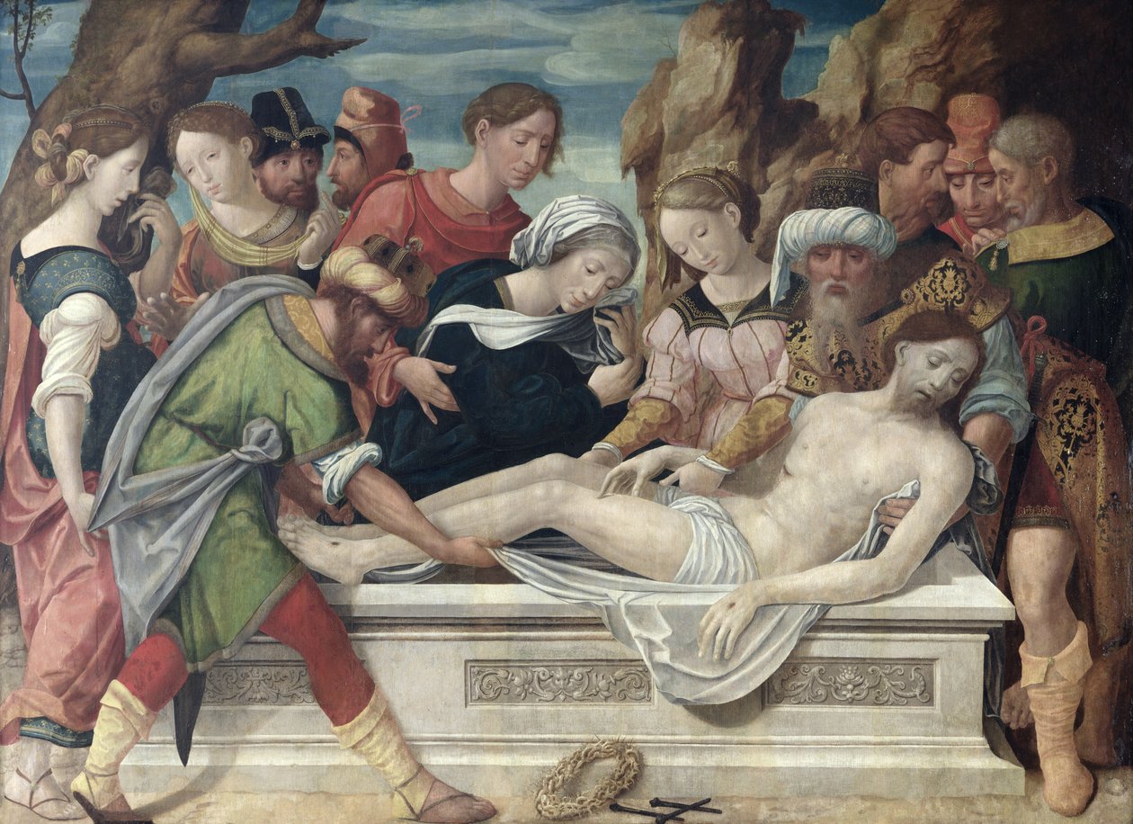Begravelsen af Jan Cornelisz Vermeyen